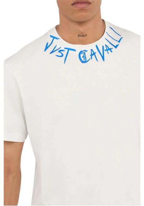T-shirt  con Logo Graffiti JUST CAVALLI | T-shirt | 79OAHE21 CJ110003